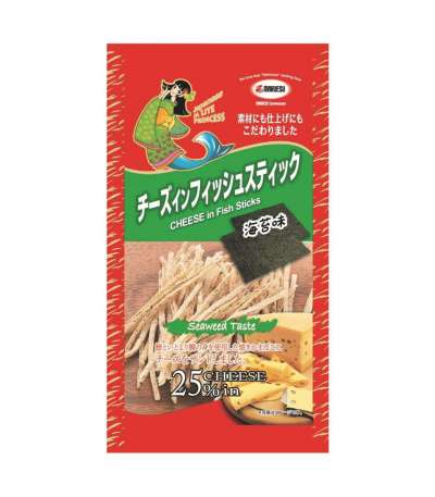 MARUESU Fish Snack With Seaweed Cheese 20 g.